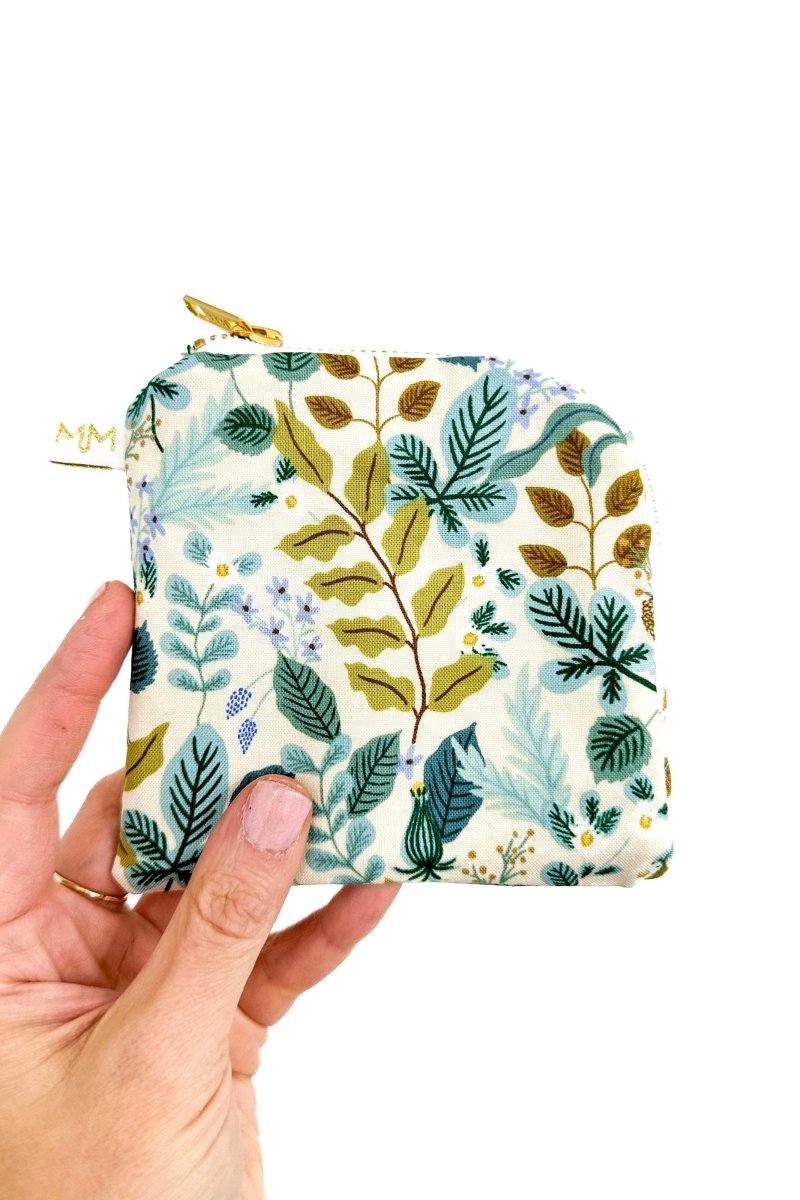 Sage Garden Mini Travel Pouch - Modern Makerie