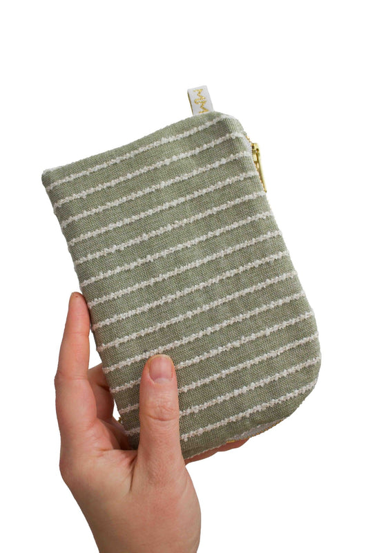 Sage Ticking Everyday Bag - Modern Makerie