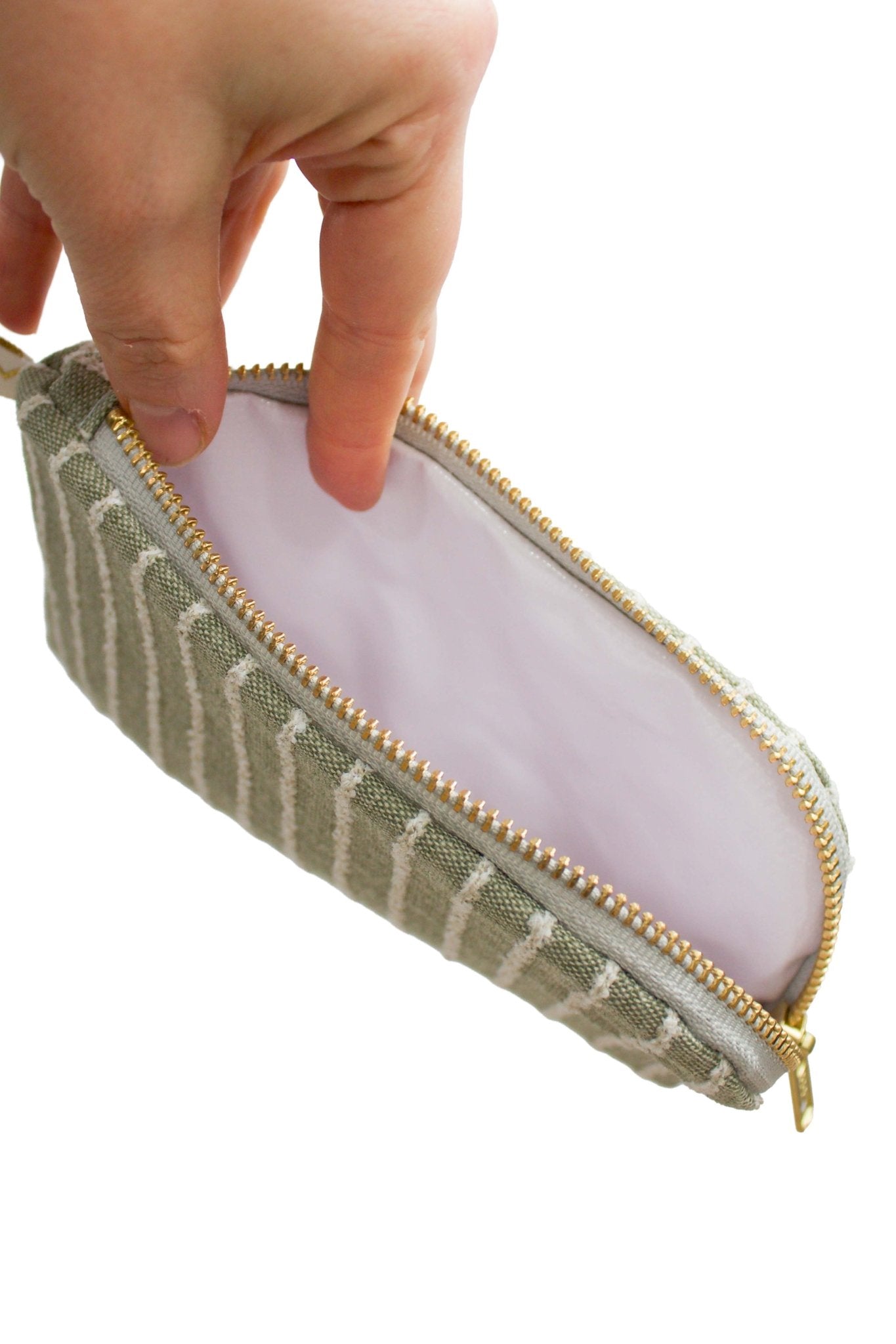 Sage Ticking Everyday Bag - Modern Makerie