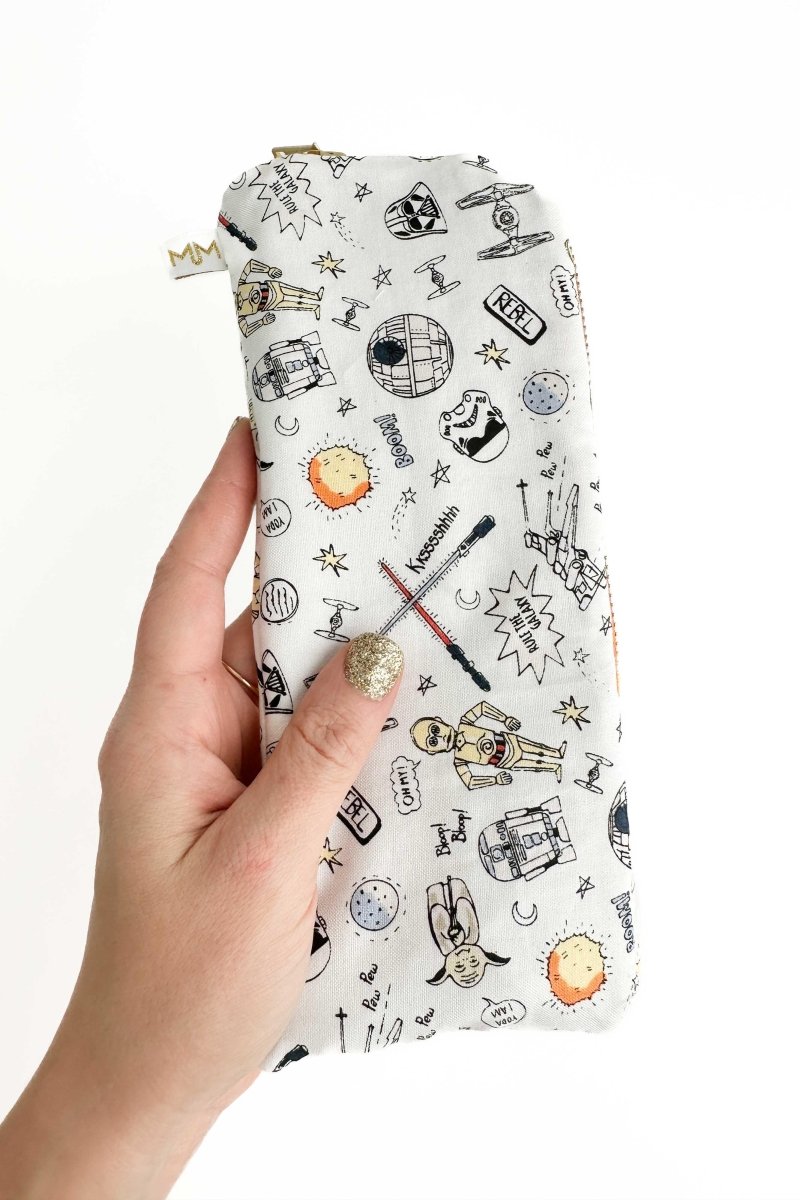 SW Doodles Slim Pencil Bag - Modern Makerie