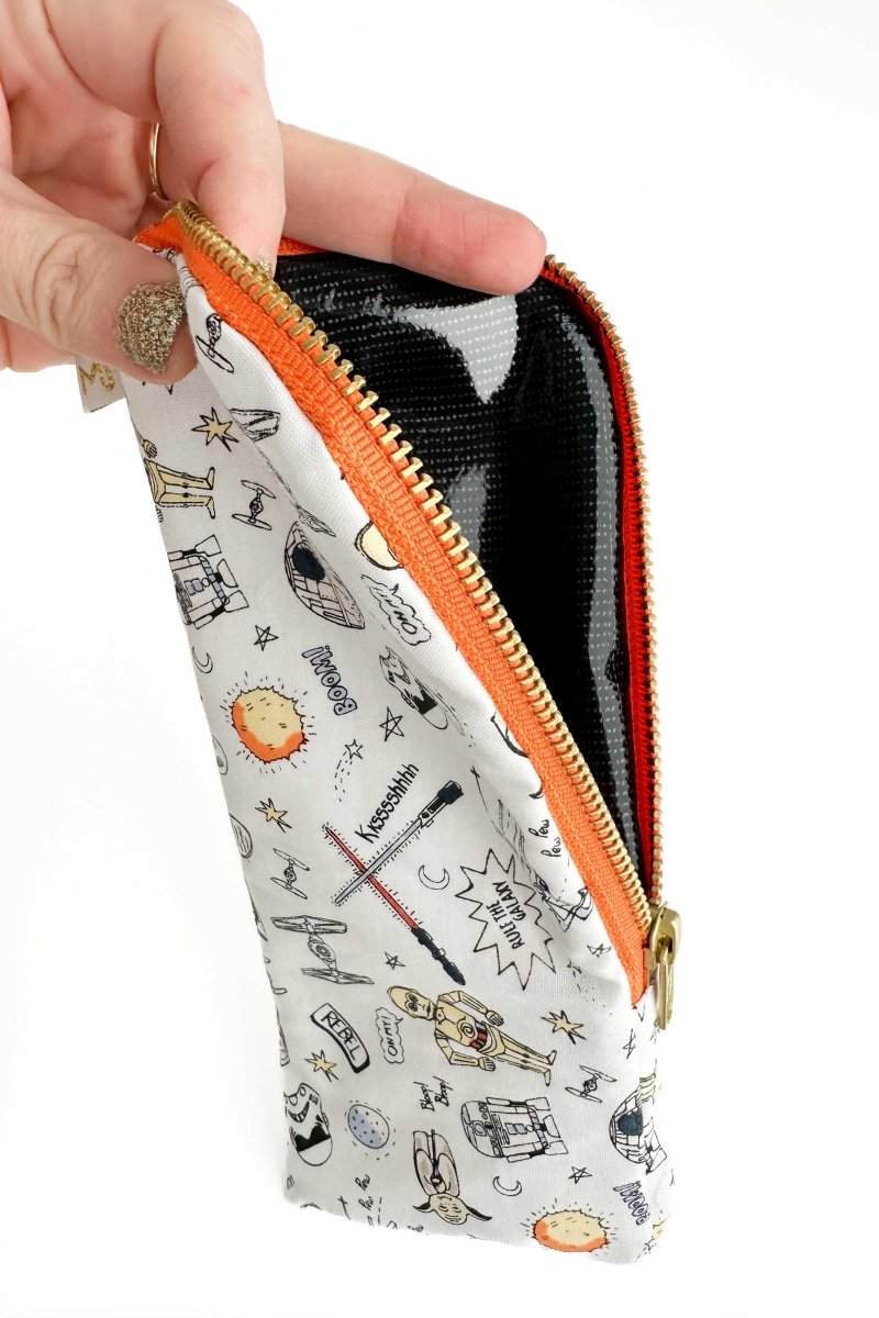 SW Doodles Slim Pencil Bag - Modern Makerie