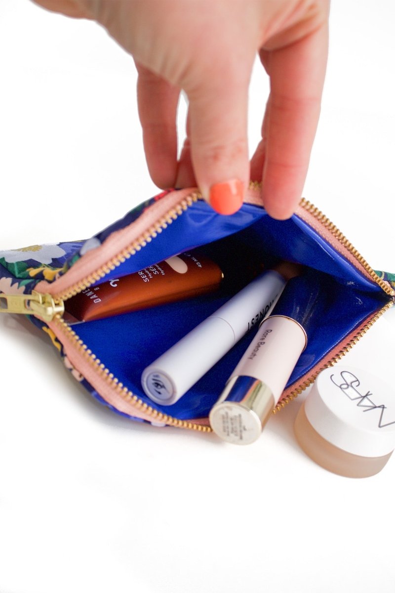 Vintage Garden Everyday Essentials & Makeup Pouch - Modern Makerie