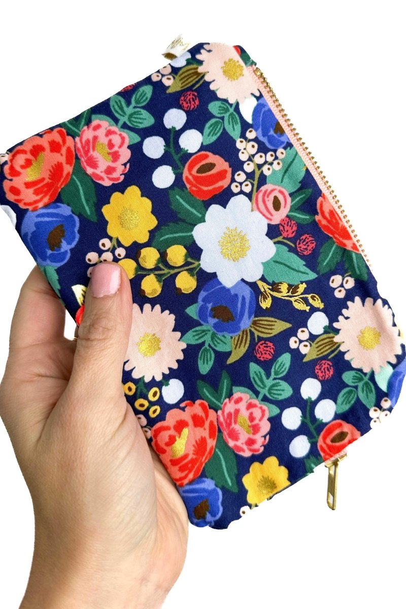 Vintage Garden Everyday Travel Pouch - Modern Makerie