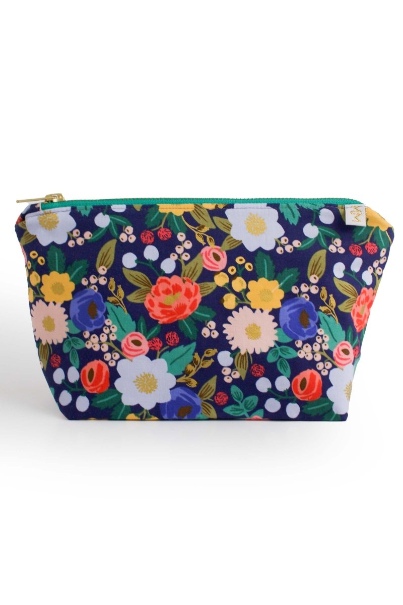 Vintage Garden Mini Maxx Makeup & Toiletry Bag - Modern Makerie