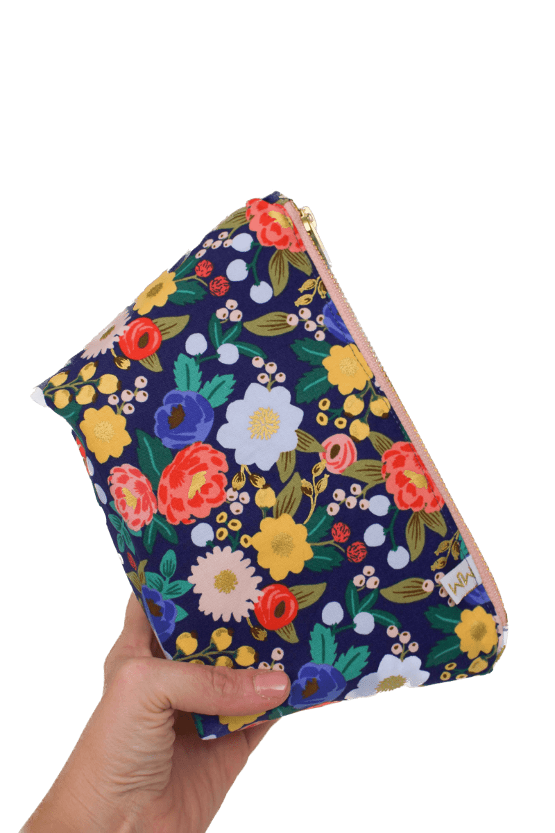 Vintage Garden Mini Maxx Cosmetic Bag - Modern Makerie