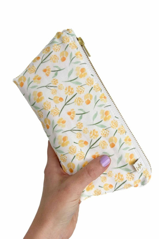 Watercolor Floral Stash Toiletry Bag - Modern Makerie