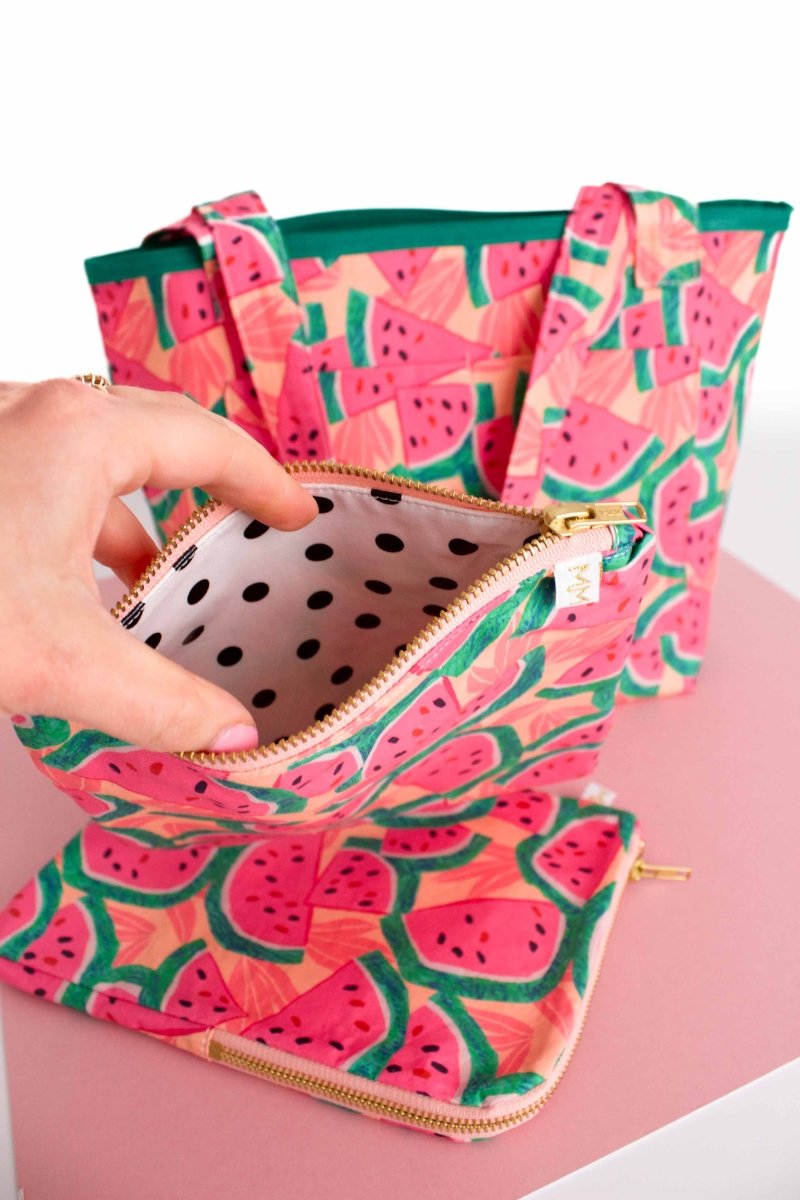 Watermelon 3 Piece Summer Baby Tote Bundle - Modern Makerie