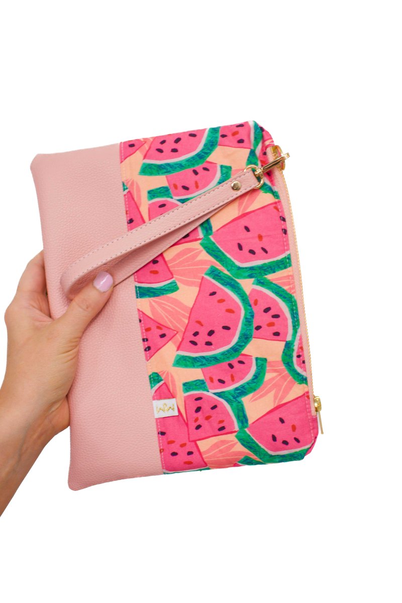 Watermelon Convertible Crossbody Wristlet+ XL - Modern Makerie