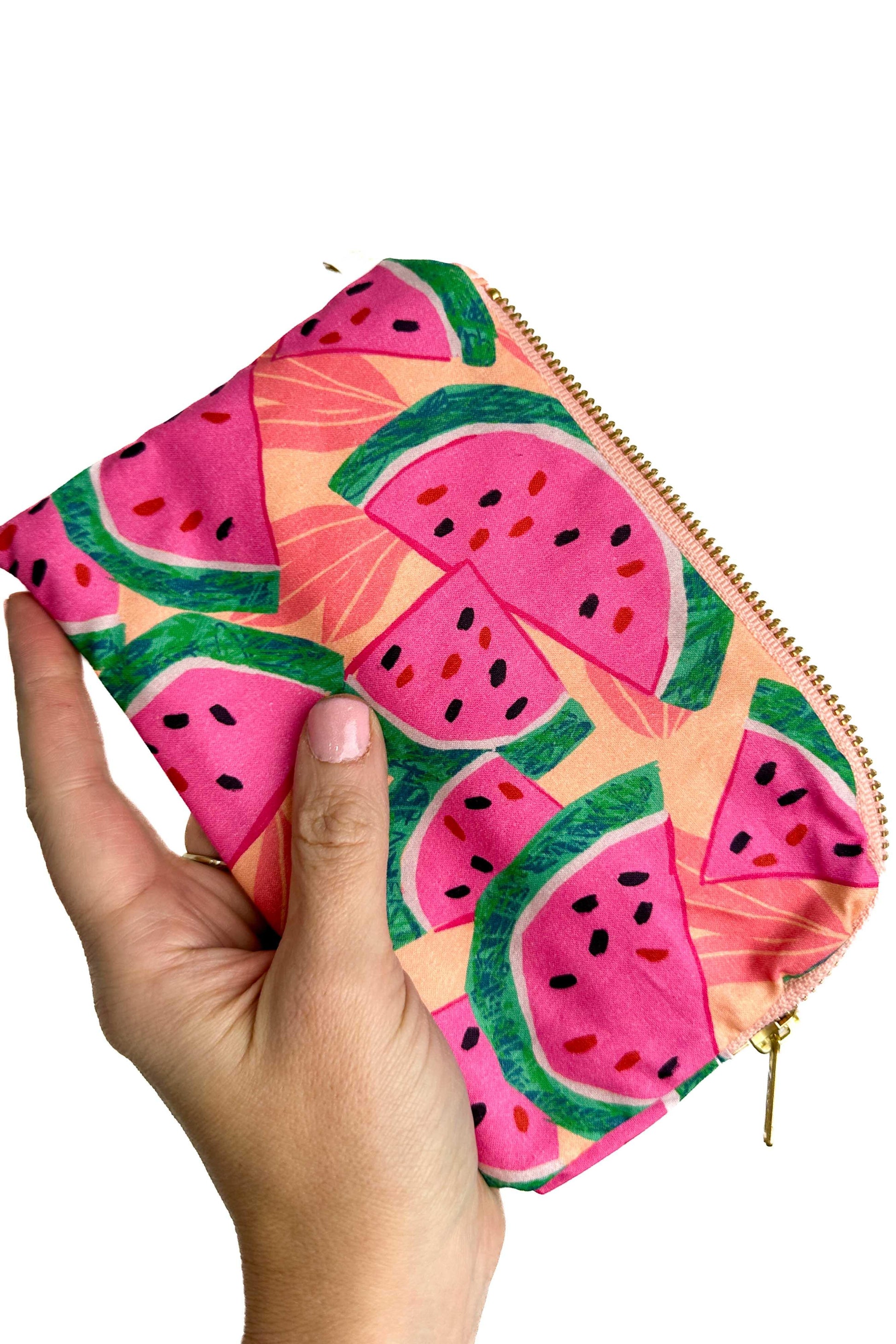 Watermelon Everyday Travel Bag with Compartments READY TO SHIP - Modern Makerie