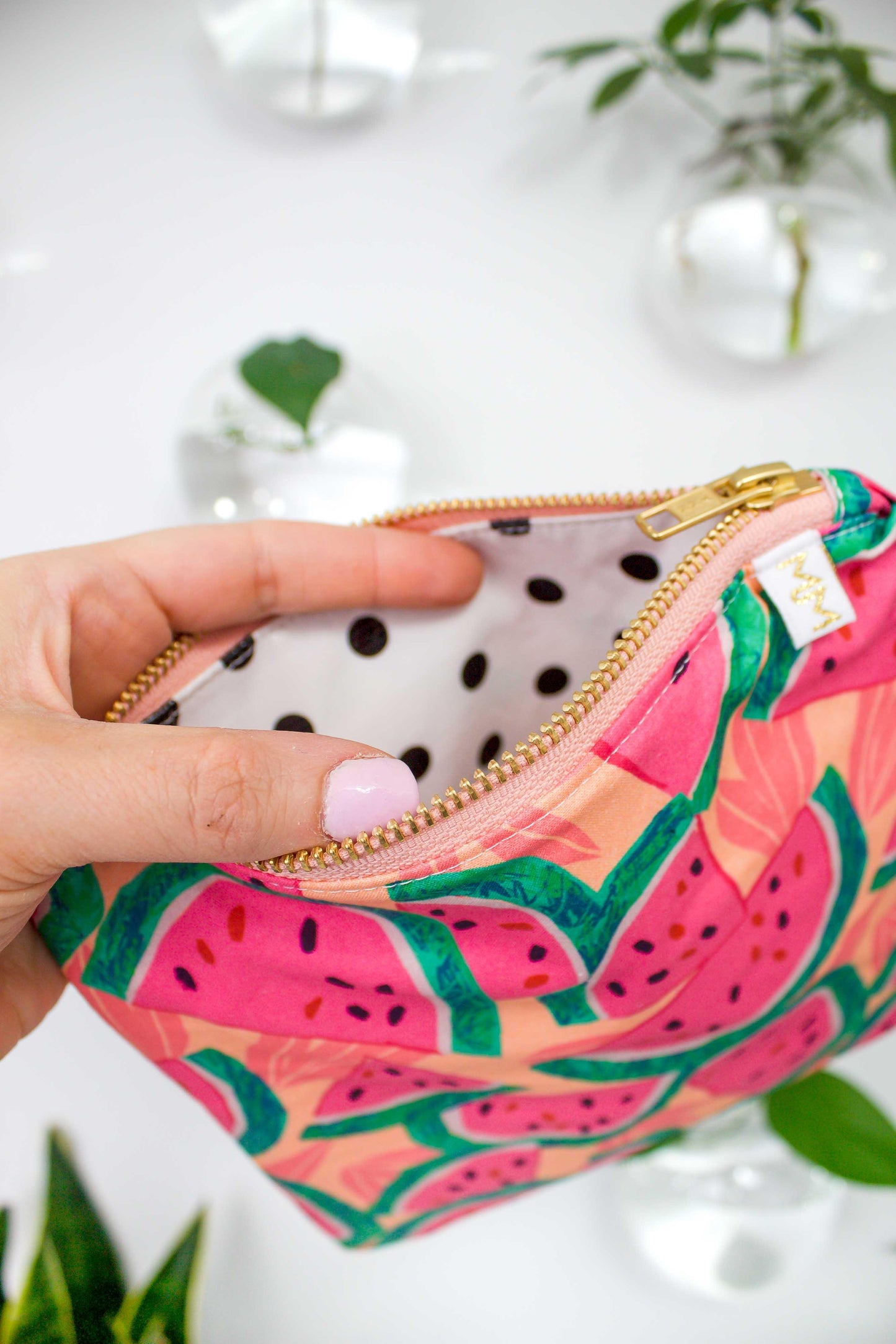 Watermelon Small Wet Bag READY TO SHIP - Modern Makerie