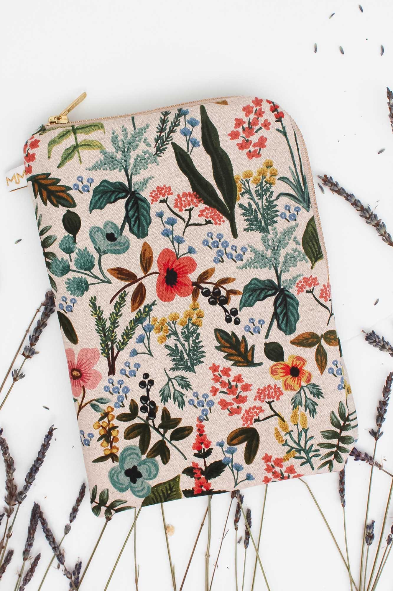 Wildflower Canvas Everyday Diaper Pouch - Modern Makerie