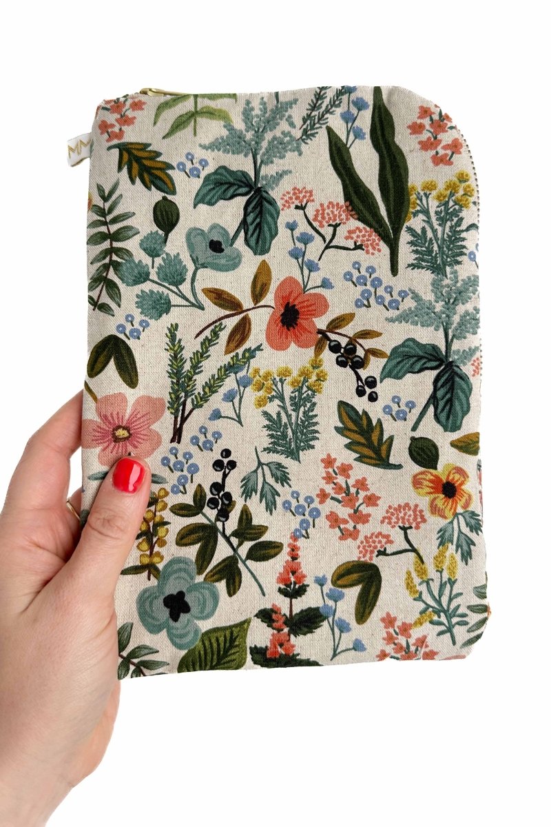 Wildflower Canvas Everyday Travel Diaper Pouch - Modern Makerie