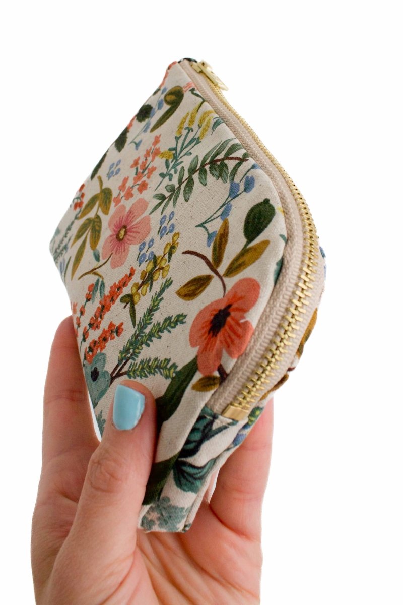 Wildflower Canvas Everyday Plus Travel Pouch - Modern Makerie