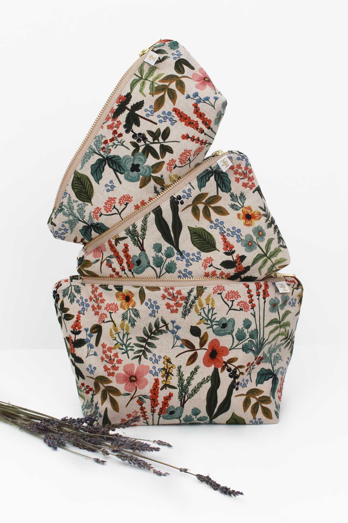 Wildflower Canvas Maxx Travel Bag - Modern Makerie