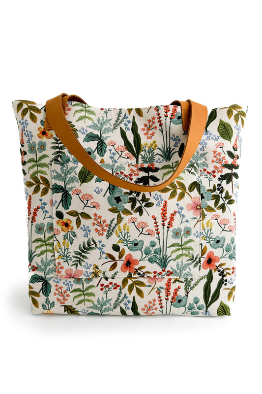 Wildflower Everyday Canvas Tote Bag