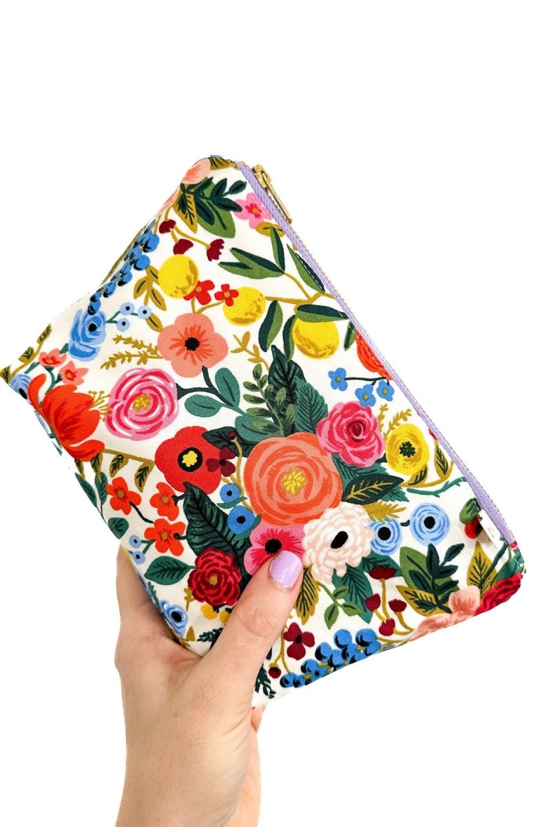 Wildwood Cotton Mini Maxx Cosmetic Bag - Modern Makerie